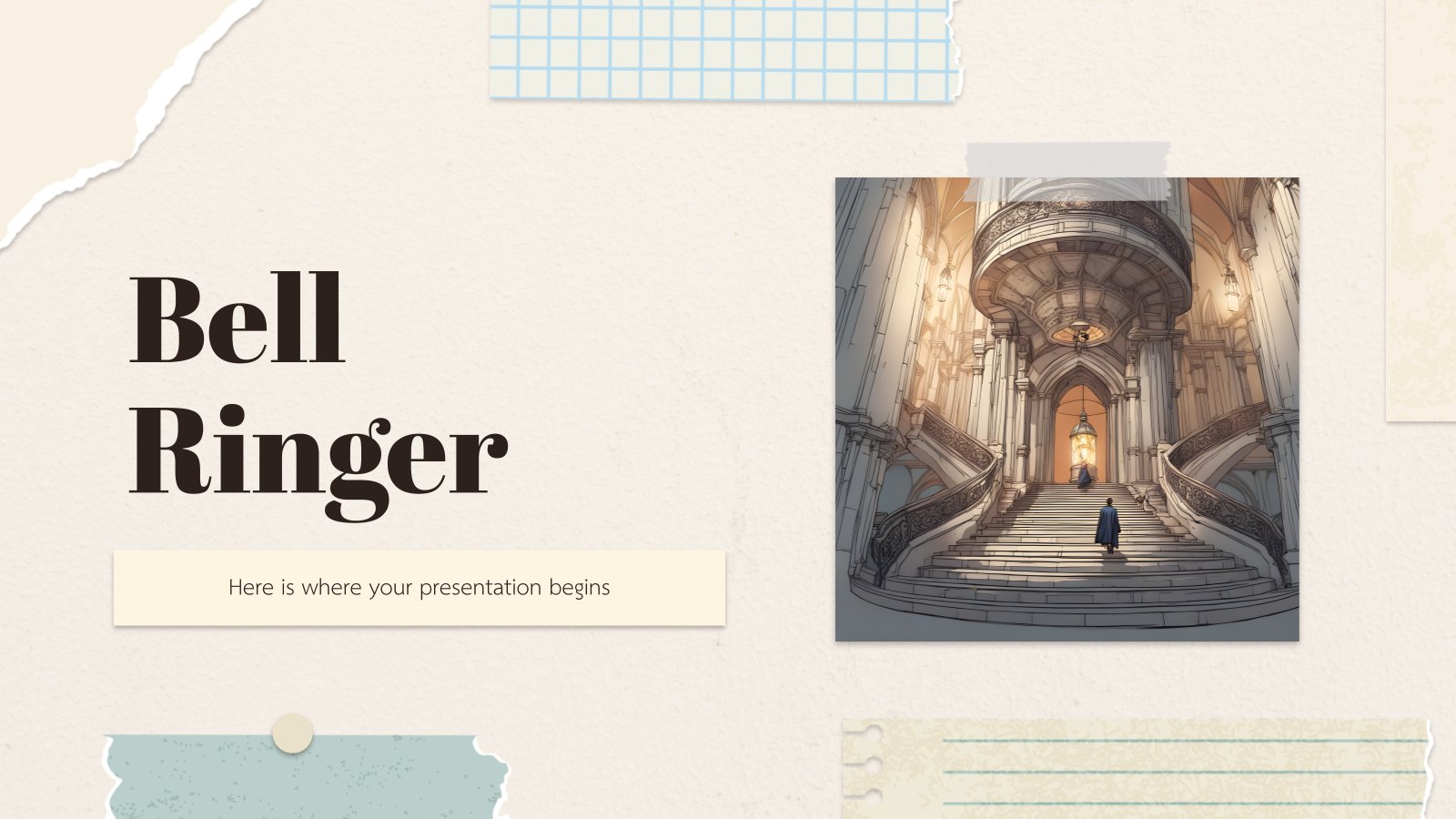 Bell Ringer presentation template 