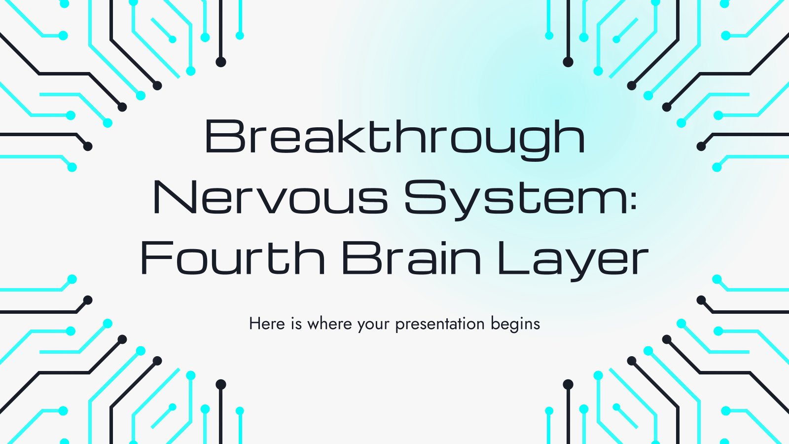 Breakthrough Nervous System: Fourth Brain Layer presentation template 