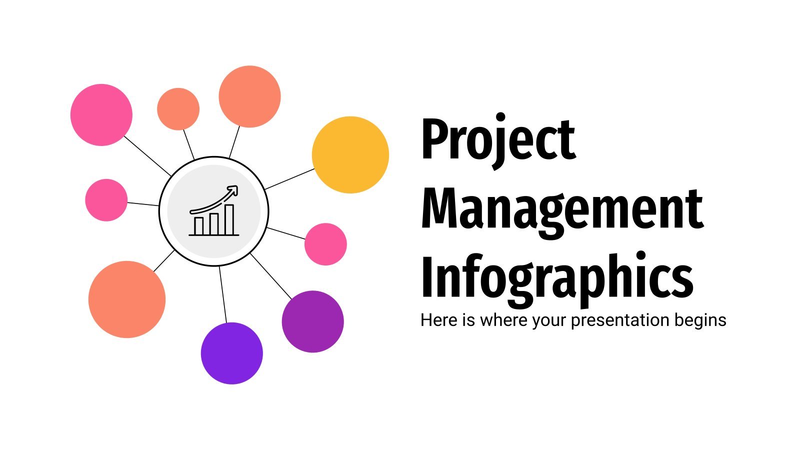 Project Management Infographics presentation template 