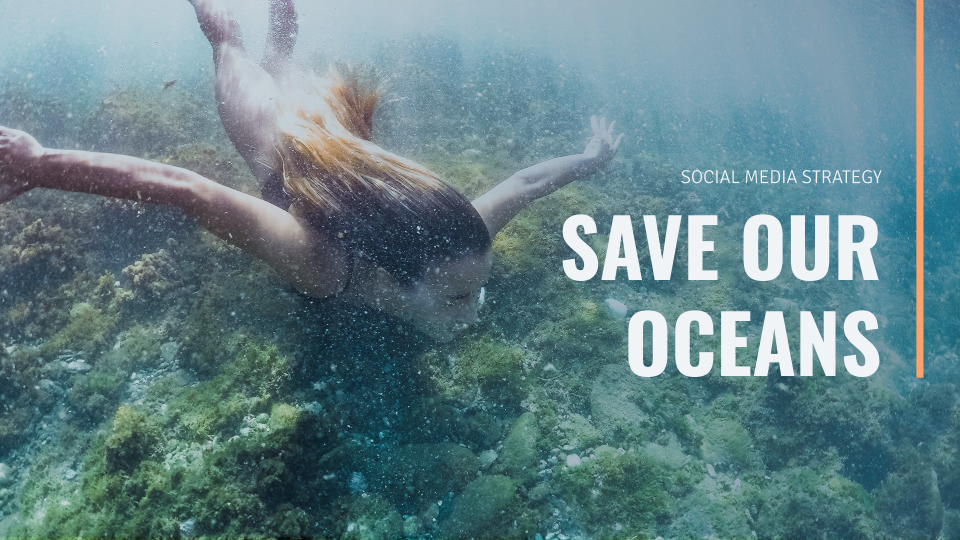 Save Our Oceans Social Media presentation template 