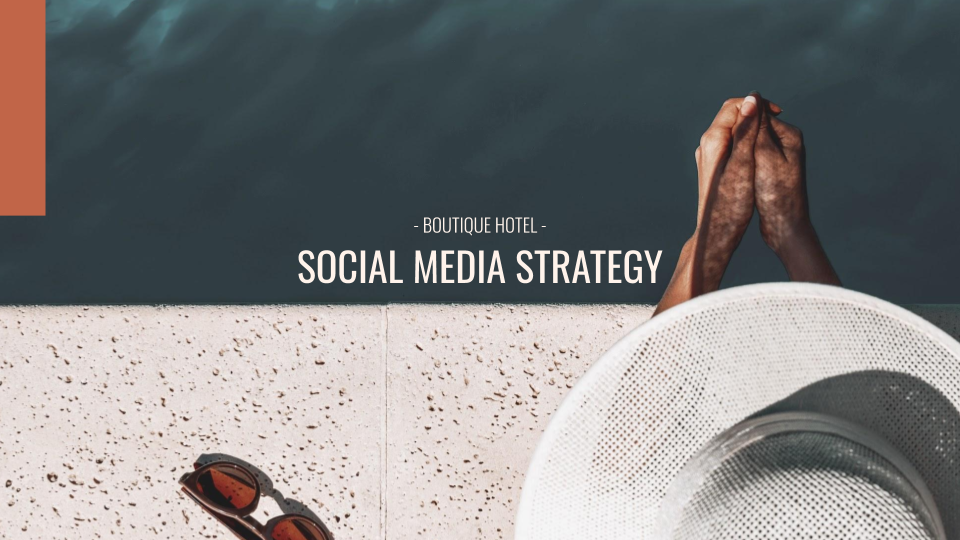 Boutique Hotel Social Media presentation template 